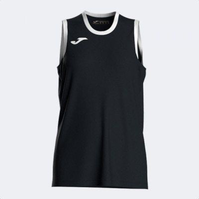 Camasa Cancha Sleeveless Black White Joma