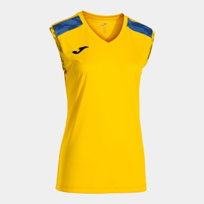 Camasa Championship Viii Sleeveless Yellow Royal Blue Joma