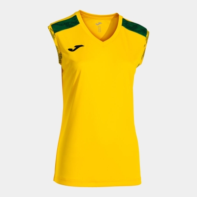 Camasa Championship Viii Sleeveless Yellow Green Joma