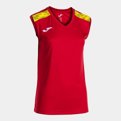 Camasa Championship Viii Sleeveless Red Yellow Joma