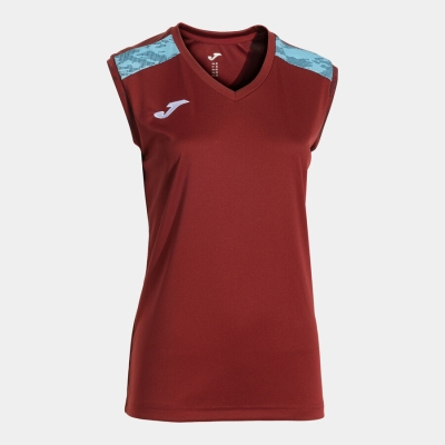 Camasa Championship Viii Sleeveless Burgundy Sky Blue Joma