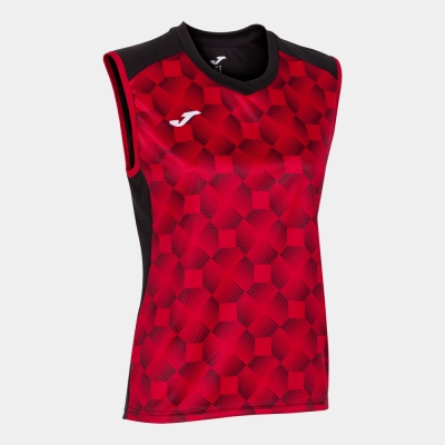 Camasa Supernova Iii Sleeveless Black Red Joma