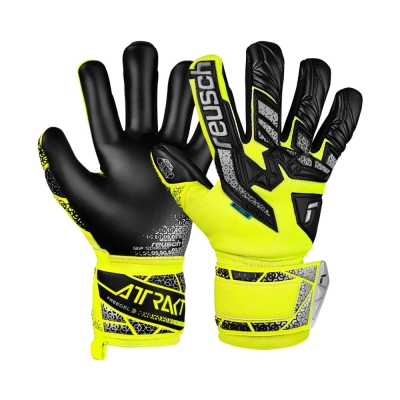 Manusa Portar Reusch Attrakt Freegel Silver Yellow-Black 5572235 2025 copil