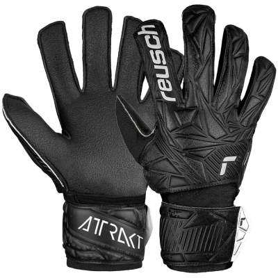 Manusi de portar Reusch Attrakt Resist , negre 5472615 7700 copil