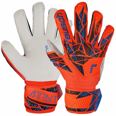 Manusa Portar Reusch Attrakt Solid Finger Support orange 5472510 2210 copil