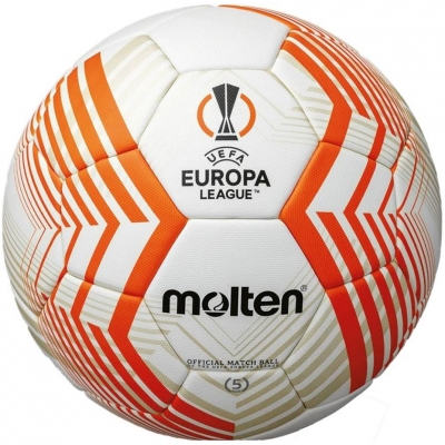 Minge
de fotbal topit FIFA Official UEFA Europa League Acentec alb-portocaliu F5U5000-23 Molten