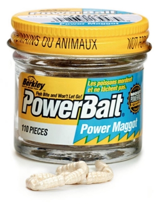 MOMEALA POWERBAIT MAGGOT alb BERKLEY