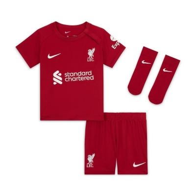 Minge Fotbal Set complet Nike Liverpool FC 2022/23 Home Nike Dri-FIT bebelus