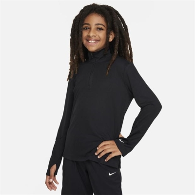 Nike Multi Big () Dri-FIT UV Long-Sleeve 1/2-Zip Top copil baietel