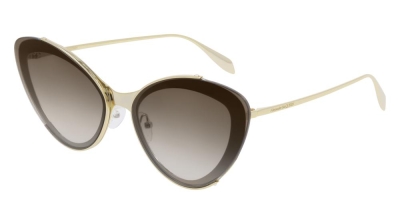 Ochelari de soare ALEXANDER MCQUEEN AM0251S-002 pentru Femei auriu