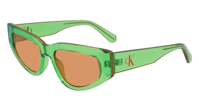 Ochelari de soare Calvin Klein Jeans CKJ23603Sf300 pentru Femei verde