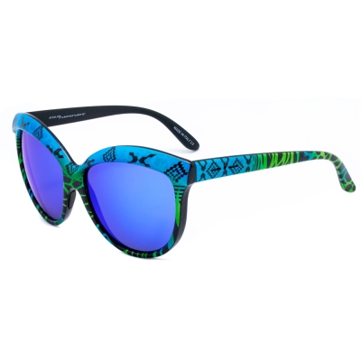 Ochelari de soare ITALIA INDEPENDENT 0092INX033000 pentru Femei blue, green, negru