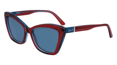 Ochelari de soare KARL LAGERFELD KL6105S-604 pentru Femei rosu