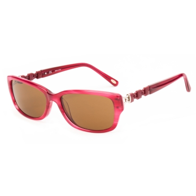 Ochelari de soare LOEWE SLW873M540ACH pentru Femei pudrat shaded streaked maro