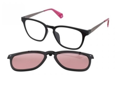 Ochelari de soare Unisex POLAROID 6080GCS3H2500 negru roz