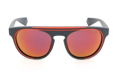 Ochelari de soare Unisex POLAROID PLD6064GS-268 rosu gri