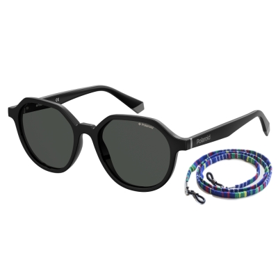 Ochelari de soare Unisex POLAROID PLD6111S807M9 negru