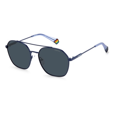 Ochelari de soare Unisex POLAROID PLD6172SPJPC3 albastru