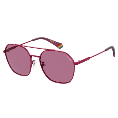 Ochelari de soare Unisex POLAROID PLD6172SQHO roz