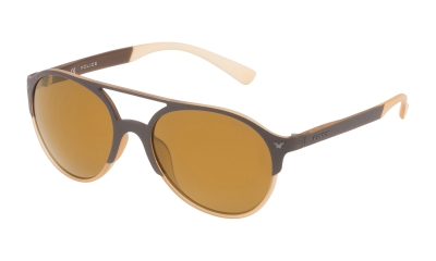 Ochelari de soare UNISEX POLICE SPL163557ESG maro