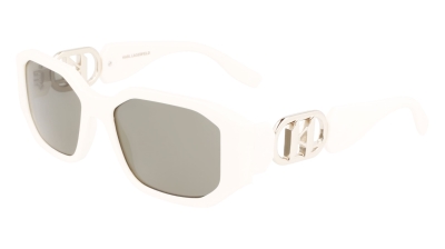 Ochelari de soare KARL LAGERFELD KL6085S-105 pentru Femei alb