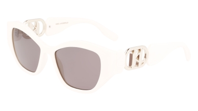 Ochelari de soare KARL LAGERFELD KL6086S-105 pentru Femei alb