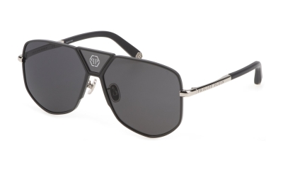 Ochelari de soare MAN PHILIPP PLEIN SPP009M610H70 argintiu