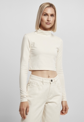 Organic Cropped Turtelneck Longsleeve dama Urban Classics