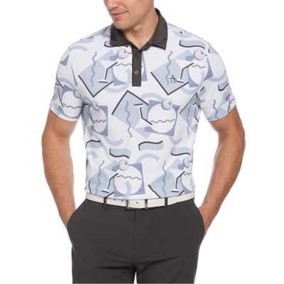 Original Penguin Golf Hvywght Abstrct Sn99