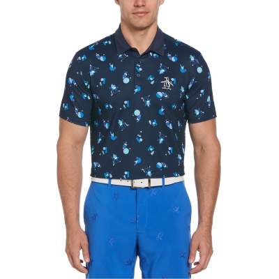 Original Penguin Golf Hvywght Abstrct Sn99