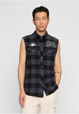 Ozzy Checkshirt Sleeveless Brandit