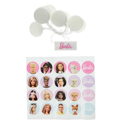 Paladone Barbie String Lights with Stickers