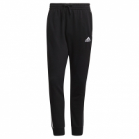 Pantalon Men's
 adidas Essentials Tapered Cuff 3 Stripes black GK8831