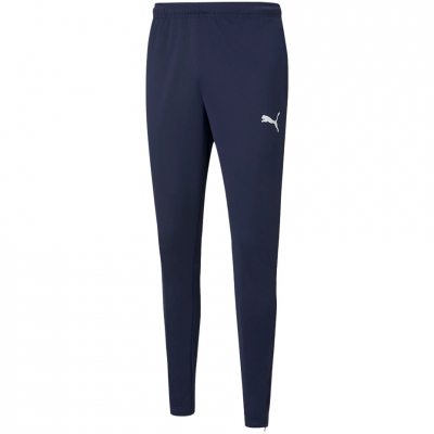 Pantalon Spodnie męskie Puma teamRISE Poly Training granatowe 657390 06