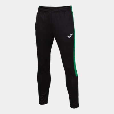 Pantalon Eco Championship Long Black Green Joma