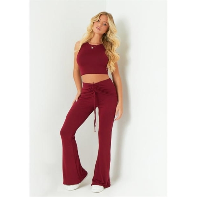 Missy Empire Front Fold Over Trouser