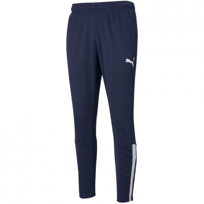 Pantalon Spodnie męskie Puma teamLIGA Training granatowe 657242 06