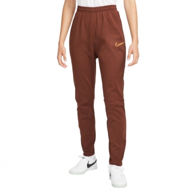 Pantalon Spodnie damskie Nike TF Academy KPZ WW brązowe DC9123 273