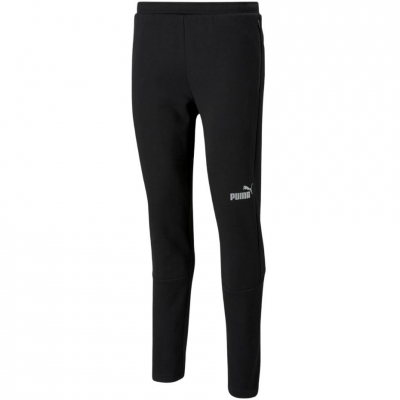 Pantalon Spodnie męskie Puma teamFINAL Casuals czarne 657386 03