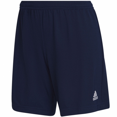 Pantalon scurt Combat 's adidas Entrada 22 navy blue HI0000 dama