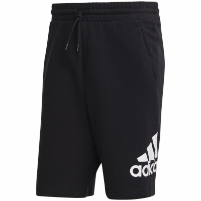 Pantalon scurt Combat Men's Adidas Essentials Big Logo French Terry black IC9401