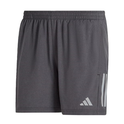 Pantalon scurt Combat adidas Own the Run Heather barbat