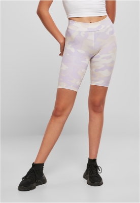 Pantalon scurt Combat High Waist Camo Tech Cycle dama Urban Classics