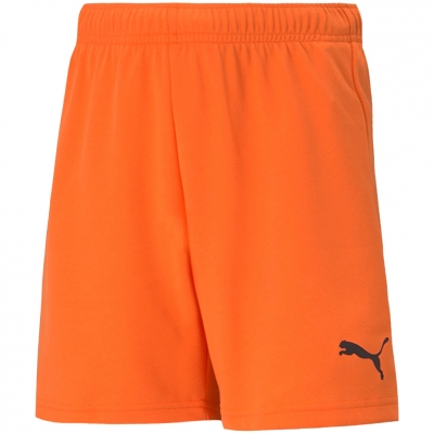 Spodenki dla dzieci Puma teamRISE Short Jr pomarańczowe 704943 08