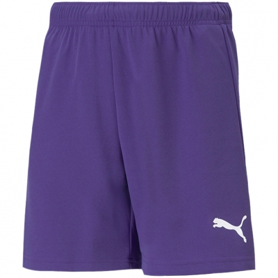 Spodenki dla dzieci Puma teamRISE Short JR fioletowe 704943 10