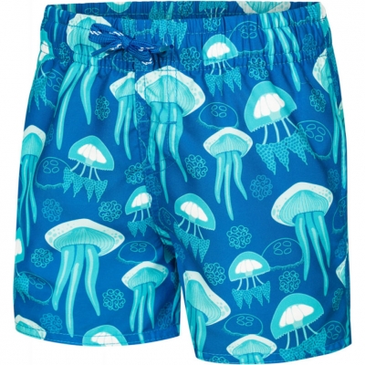 Pantalon scurt Combat Swim for boy Aqua-Speed ​​FINN Jellyfish blue