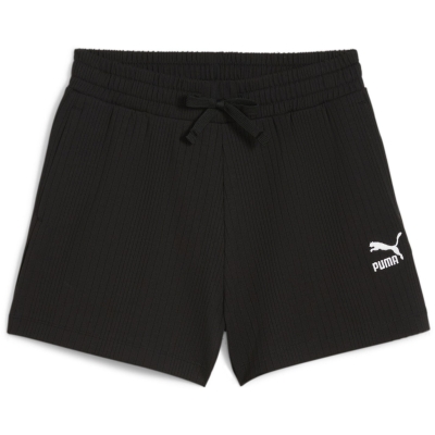 Pantalon scurt Combat Puma Classics Ribbed A-Line Jogger Short dama