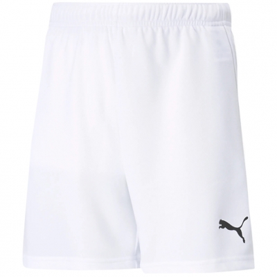 Spodenki męskie Puma teamRISE Short Jr białe 704943 03