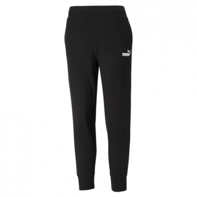 Pantalon trening Spodnie damskie Puma ESS TR czarne 586842 01