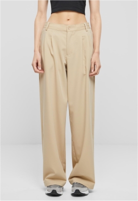 Pantalon Ultra Wide Pleat-Front dama Urban Classics